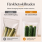 🍎 50 % RABATT NU! 🥕 Återanvändbara förtjockade matförvaringspåsar – läckagesäkra & bevarar färskheten ✨