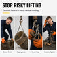 🏗️ 50 % RABATT NU! 🔒 Tålig automatisk självlåsande lyftklämma – 500 kg industrikrok med gravitationslås 💪