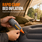 🏕️ 50 % RABATT NU! 💨 Portabel utomhusluftpump med nödljus & SOS – 3-i-1 för poolringar, båtar & madrasser ✨