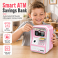 🏧 50 % RABATT NU! 💰 Elektronisk ATM-sparbössa för barn – fingeravtryckssimulering, lösenord & automatisk sedelinmatning 🔐