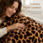 🛌 50 % RABATT NU! 🐆 Ultramjuk filt med leopardmönster – varm & mysig för hemmabruk, maskintvättbar🧶