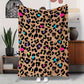 🛌 50 % RABATT NU! 🐆 Ultramjuk filt med leopardmönster – varm & mysig för hemmabruk, maskintvättbar🧶