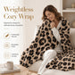 🛌 50 % RABATT NU! 🐆 Ultramjuk filt med leopardmönster – varm & mysig för hemmabruk, maskintvättbar🧶