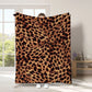 🛌 50 % RABATT NU! 🐆 Ultramjuk filt med leopardmönster – varm & mysig för hemmabruk, maskintvättbar🧶
