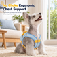 🐕 50 % RABATT NU! 🎒 Vadderad väst med integrerad ryggsäck – ergonomiskt bröststöd & reflekterande remmar för små hundar 🐾