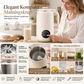 🥛 50 % RABATT NU! ⚙️ Automatisk sojamjölksmaskin med kraftfull mixer – 1500 ml, filterfri & 10 blad i 304 rostfritt stål ✨