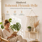 🌿 50 % RABATT NU! 🏡 Bohemsk handvävd makramé vägghängd flytande hylla – för böcker & växter, skapar mysig hemkänsla ✨