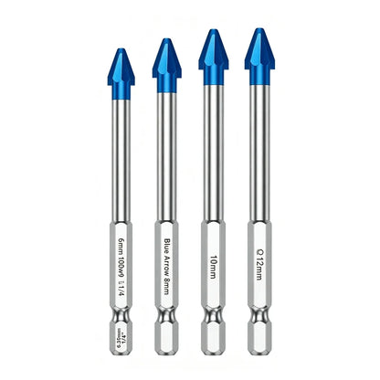 🧱 50 % RABATT NU! 🔩 Sexkantskaftad hårdmetall excenterborrbit – för keramik, glas & betong, YG6A-wolframspets ✨
