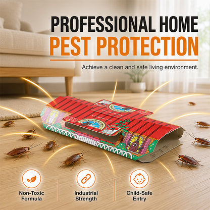🌿 50 % RABATT NU! 🏠 Professionellt giftfritt kackerlackshus – magnetiskt bete & kedjereaktion för hela hemmet 🛡️