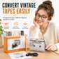 📼 50 % RABATT NU! 🎧 Transparent bärbar kassettbandspelare & kassett till MP3-omvandlare med USB-C – rädda dina gamla band ✨
