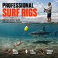 🎣 50 % RABATT NU! 🌊 Färdigknutna surffisketackel med flöten & cirkelkrokar – för havs- och kustfiske ✨