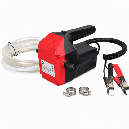 ⚙️ 50 % RABATT NU! 🛢️ Uppgraderad 2:a generationens 12V/24V elektrisk oljepump – självsugande för diesel, motorolja & hydraulolja 🚗