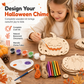 🎃 50 % RABATT NU! 🖌️ Halloween-DIY-kit i trä med pumpor – målning, vindspel & kreativt skapande för hela familjen ✨
