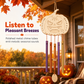 🎃 50 % RABATT NU! 🖌️ Halloween-DIY-kit i trä med pumpor – målning, vindspel & kreativt skapande för hela familjen ✨