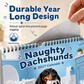 🐕 50 % RABATT NU! 📅 Väggkalender med busiga taxar 2027 – 12 månader av lekfullt kaos & charm ✨