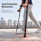 🦯 50 % RABATT NU! 🦵 Hopfällbara underarmskryckor – stötdämpande fjäder, aluminiumram & halkskyddade fötter för rehabilitering 🚶