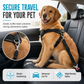 🐕 50 % RABATT NU! 🚗 Justerbart bilbälte för hund med elastisk stötdämpning – säkrare resor i kraftig nylon 🔒