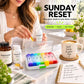 💊 50 % RABATT NU! 🌈 7-dagars avtagbar pillerorganisatör – färgkodning, dubbelt lås & rymliga fack ✨