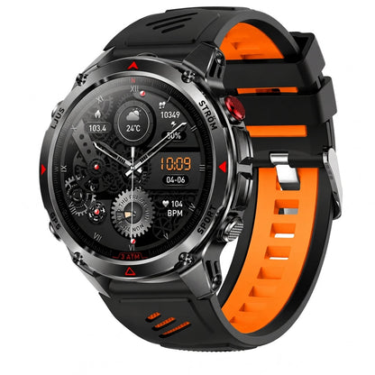 ⌚ 50 % RABATT NU! 🛰️ Smartklocka med Bluetooth-samtal & GPS/Beidou – pulsmätare, sömnövervakning & LED-nattlampa för äventyr 🏔️