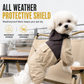 🐕 50 % RABATT NU! 🌧️ Vattentät & vindtät regnoverall för hund – heltäckande skydd mot lera och väta, S–2XL 🐾