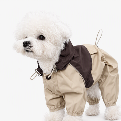 🐕 50 % RABATT NU! 🌧️ Vattentät & vindtät regnoverall för hund – heltäckande skydd mot lera och väta, S–2XL 🐾