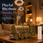 🚂 50 % RABATT NU! 💨 Vintagetåg-diffusor – mistringar & mysigt lågorljus med fjärrkontroll 🕯️