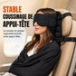 ✈️ 50 % RABATT NU! 😴 Reskudde i minnesskum & 3D-sovmask – justerbara remmar & ergonomisk design för skön vila på flyg, tåg och i bil 🚗