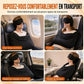 ✈️ 50 % RABATT NU! 😴 Reskudde i minnesskum & 3D-sovmask – justerbara remmar & ergonomisk design för skön vila på flyg, tåg och i bil 🚗