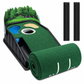 ⛳ 50 % RABATT NU! 🏌️ Portabel mini-golfputtmatta för inom- och utomhusbruk – 3 hål, 264×19,5 cm med automatisk bollretur 🎯