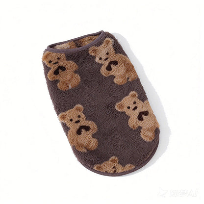 🐶 50 % RABATT NU! 🧣 Söt husdjursväst med plyschfoder – mjuk och varm för katter och hundar på kalla dagar ❄️