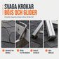 📐 50 % RABATT NU! 🏠 Taknockskrokar för raka stegar – robust stål, länkhjul & vadderade takstöd 🔧
