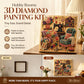 💎 50 % RABATT NU! 🎨 3D-diamond painting-set med mysiga hobbyrum – koppla av & skapa i sex motiv 🧘