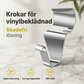 🧱 50 % RABATT NU! 🏠 Tåliga 304 rostfria krokfästen för vinylbeklädnad – installation utan hål för utomhusdekorationer 🔩
