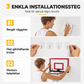 🏀 50 % RABATT NU! 🧒 Borrfri hopfällbar basketkorg för barn – tyst inomhuslek & skadefria väggar 🏠