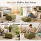 🛋️ 50 % RABATT NU! 🧺 Förvaringspuff & sittpallfodral 45x45x23 cm – fyll med kläder & klarar 100 kg 🌿