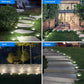 ☀️ 50 % RABATT NU! 🌿 Solcellsdrivna markspjut med 8 LED – 304 rostfritt stål & automatisk tändning/släckning, 4-pack 💡