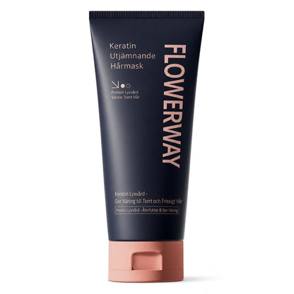 💆 50 % RABATT NU! 🌿 Keratin mjukgörande hårmask – återställer skadat hår med macadamiaolja & havtorn 🌺