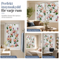 🌈 50 % RABATT NU! ☀️ Statisk fönsterfilm med magnoliamönster – förvandla solsken till levande regnbågar, limfri 🌸