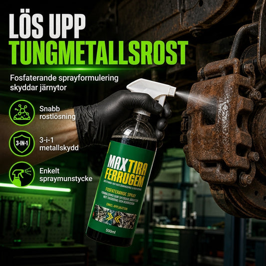 🔧 50 % RABATT NU! 🛡️ Rostborttagningsspray med fosfatskydd – löser upp tunn grovrost & bygger varaktigt skydd 💪