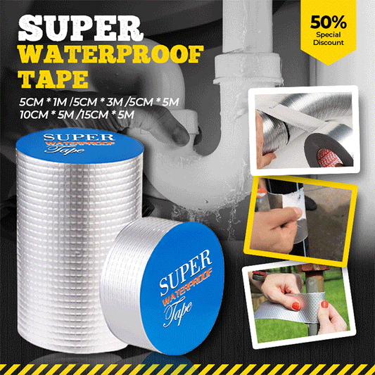 🛠️ 50 % RABATT NU! 💧 Super vattentät förseglingstejp – extra klibbig butylgummi för rör, tak, pooler & tankar 🔒