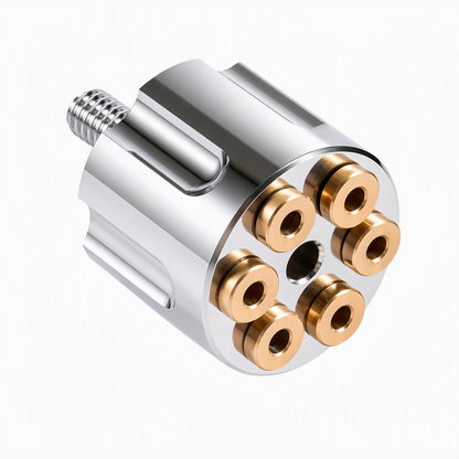 🏍️ 50 % RABATT NU! 🔧 Snabbfrigörande sätebult i CNC-bearbetad aluminium – stiliserad revolverdesign & verktygsfri justering 🔩