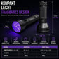 🔦 50 % RABATT NU! 💜 UV-ficklampa i aluminium med 51 LED – avslöjar dolda fläckar, verifierar sedlar & spårar i mörker 🌙