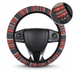 🚗 50 % RABATT NU! 🧵 Elastiskt rattskydd utan innerring – svalt grepp, ventilerande tyg & perfekt passform för 37–38 cm rattar ✨