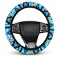 🚗 50 % RABATT NU! 🧵 Elastiskt rattskydd utan innerring – svalt grepp, ventilerande tyg & perfekt passform för 37–38 cm rattar ✨