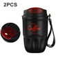 ☕ 50 % RABATT NU! 🔥 Dubbelväggig vakuumisolerad kaffetermos i 316 rostfritt stål – läckagesäkert lock & 360 ml för pendling 💼