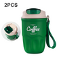 ☕ 50 % RABATT NU! 🔥 Dubbelväggig vakuumisolerad kaffetermos i 316 rostfritt stål – läckagesäkert lock & 360 ml för pendling 💼