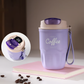 ☕ 50 % RABATT NU! 🔥 Dubbelväggig vakuumisolerad kaffetermos i 316 rostfritt stål – läckagesäkert lock & 360 ml för pendling 💼