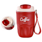 ☕ 50 % RABATT NU! 🔥 Dubbelväggig vakuumisolerad kaffetermos i 316 rostfritt stål – läckagesäkert lock & 360 ml för pendling 💼