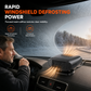 ❄️ 50 % RABATT NU! 🚗 Mini 12V/24V bilvärmare & defroster – riktat varmluftsflöde & full rotation för snabb avfrostning av vindrutan 💨