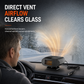 ❄️ 50 % RABATT NU! 🚗 Mini 12V/24V bilvärmare & defroster – riktat varmluftsflöde & full rotation för snabb avfrostning av vindrutan 💨